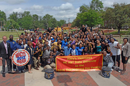 Marching Band will perform in the 2012 Macy's Thanksgiving Day Parade