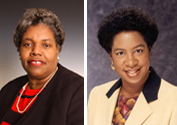 Dr. Wanda Lester and Minnie Battle Mayes