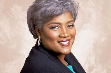 Political strategist and commentator Donna Brazile